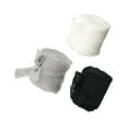 thumbnail image 1 of ziyahi Fringe Chiffon Silk-Like Ribbons for Wedding Bouquets Decor Black+Grey, 1 of 9