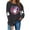Dark Gray, variant on Womens Halloween Sweatshirts Crewneck Printed Shirts Fall Winter Long Sleeve Sweaters Casual Blouses Loose Fitting Sweatshirt Pullover Top Halloween Costumes