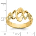 thumbnail image 5 of 14k Yellow Gold Cut-Out Freeform Ring - Ring Size 7.0, 5 of 8