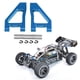 thumbnail image 4 of Brazo De Suspensión Superior Delantera 1/10 1 Par/set RC Brazos De Suspensión Superior Delantera Para FS 53633 51805 51806 Camión 1/10 Coche Azul Mgaxyff RC Car Front Upper Suspension Arm, 4 of 8