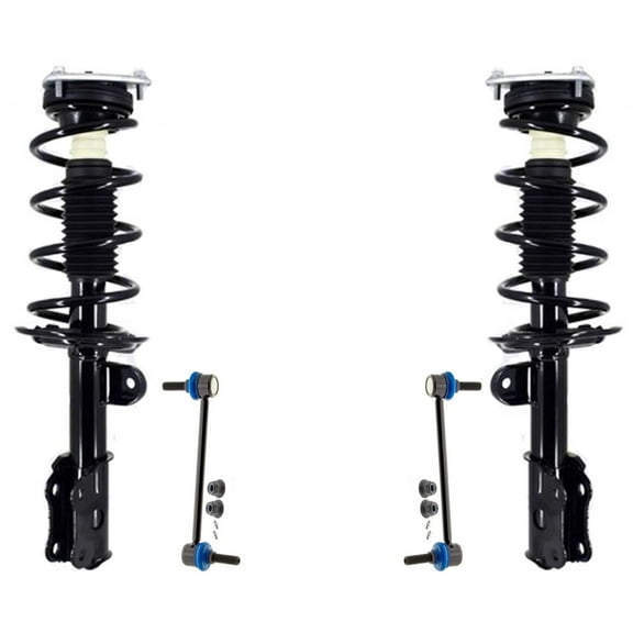 Front Complete Struts & Links For Ford Explorer 2.3L 2020-2021 Rear Wheel Drive