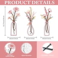 thumbnail image 3 of Pigort Farmhouse Metal Flowers Wall Sculptures 3 Count, 3 of 9