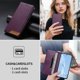 thumbnail image 4 of Funda Tipo Cartera de Cuero Sintético para Samsung Galaxy S21 Ultra Bloqueo RFID, con Ranuras para Tarjetas y Bolsillo para Efectivo, Cierre Magnético Fuerte Morado, 4 of 6