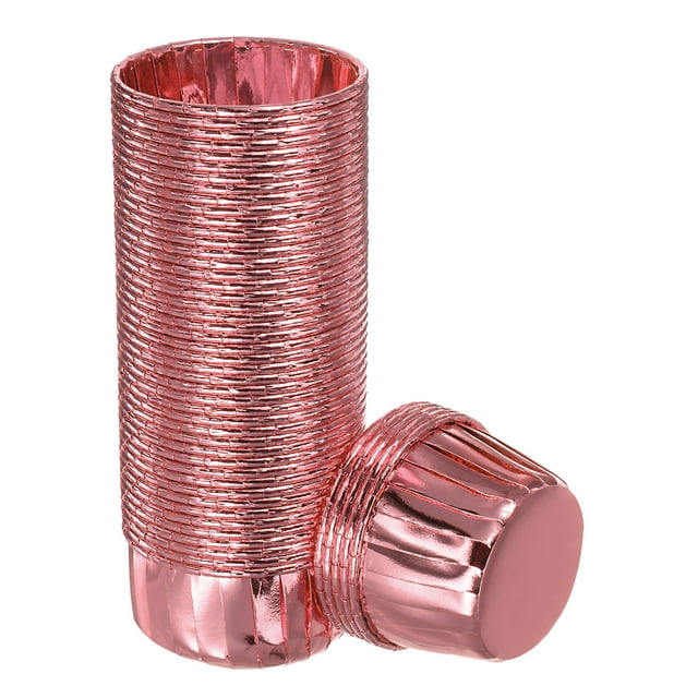 Tazas de aluminio papel Estándar Unique Bargains 50uds Magdalena hornear Suministros fiestas Bodas