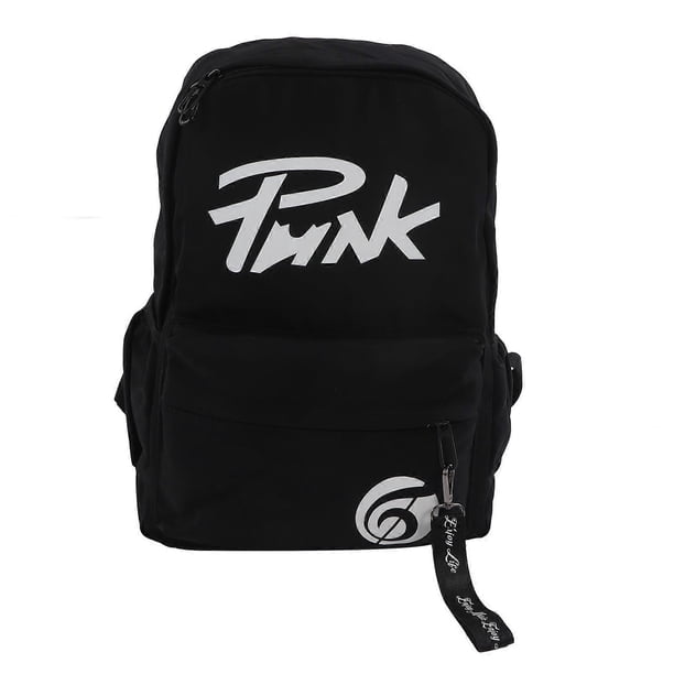 Backpack Waterproof Casual Large Capacity Oxford Cloth 5.5cm Wide Straps Music School Backpack for Daily Life Black