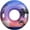 Purple Sunset, variant on HEY! SPLASH Pool Tubes for Adult, 42 Inch Large Floats Tube Rafts with Handles, Inflatable Swimming Ring Lounge, Hawaii Fun Swim Floaties River Pool Beach Lake Party,Colorful Pink Ripple