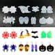 thumbnail image 4 of Kit de moldes de silicona para Halloween DIY - Decoraciones colgantes caseras hechas a mano para llaveros Likrtyny 6mc9cs6nq0rs5wm2, 4 of 9