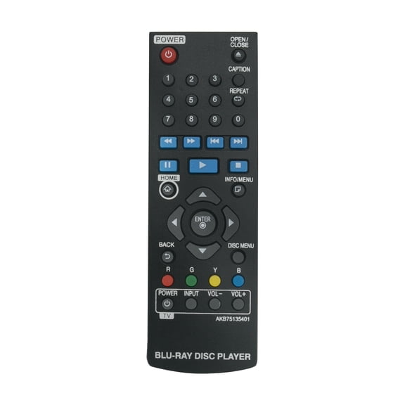 AKB75135401 Replace Remote for LG Blu-ray Player UP870 UP875 UBK80 BP550 BPM25