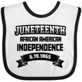 thumbnail image 3 of Inktastic African American Independence Juneteenth Boys or Girls Baby Bib, 3 of 4