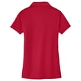 thumbnail image 6 of Yellow Rooster Women's Tech Pique Female Polo T-Shirts Rich Red 2XL, 6 of 6