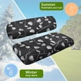 thumbnail image 5 of Uorisanigo Golf Club Design Golf Cart Seat Covers Funny Elastic Golf Cart Seat Cushion Club Car Heat-Resistant Golf Cart Front Seat Cover Golf Cart Accessories Fit EZGO TXT RXV/Club Car DS, 5 of 7