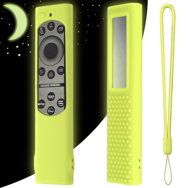 Cubierta de control remoto inteligente Likrtyny Para Samsung BN59-01300C/01357A verde luminoso