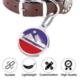 thumbnail image 4 of Pet Artist 8 Patterns Personalized Dog Tag Engraved Pet Puppy Cat ID Name Round Tags Bone/Paw Pattern, 4 of 8