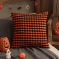 thumbnail image 2 of Juego de 4 fundas de almohada decorativas de Halloween para interior y exterior, fundas de almohada de calabaza de otoño, fundas de cojín decorativas para sofá de casa, 2 of 5
