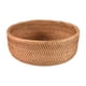 thumbnail image 1 of Cesta de Frutas Redonda RatáN Natural Bandeja Mimbre para Servir Pan Mesa Almacenamiento Alimentos Tejer (Grandes, 1 Pieza), 1 of 5