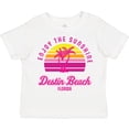thumbnail image 3 of Inktastic Summer Enjoy the Sunshine Destin Beach Florida in Pink Boys or Girls Toddler T-Shirt, 3 of 5
