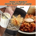 thumbnail image 6 of Onion Blossom Maker, Onion Slicer,Potato Tomato Apple Orange Blooming Devider Maker, Fruit Vegetable Cutter Tool Cutter Chopper Slicer for Kitchen, 6 of 9