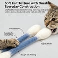 thumbnail image 6 of Catnip Cat Chew Sticks 6pk, Durable Dental Teething Toys, Interactive Kicker for Indoor Cats, 6 of 7