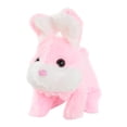 thumbnail image 3 of eléctrico de peluche, juguete realista de conejo, recuerdo de fiesta para niños y niñas, creativo, lindo regalo de cumpleaños, animal de Rosa, 3 of 10
