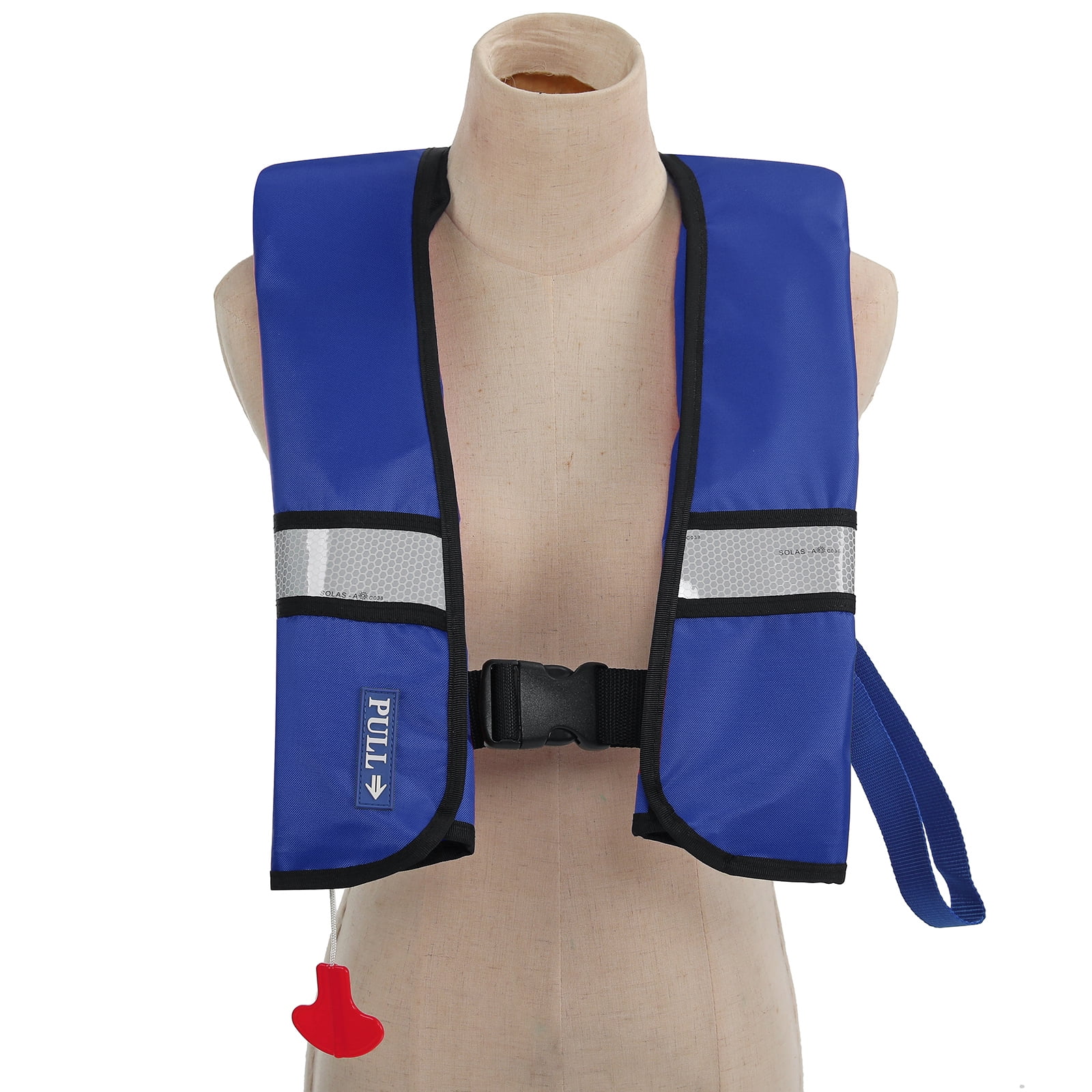 GOTGELIF by GOTGELIF Automatic Inflatable Life Jacket with Reflectors Safety Adult Life, Size 50''
