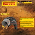 thumbnail image 3 of Pirelli Scorpion Race Enduro M, Mountain Tire, 27.5x2.5, Folding, Tubeless Ready, SmartEVO DH, DualWALL, 60TPI, Black, 3 of 9