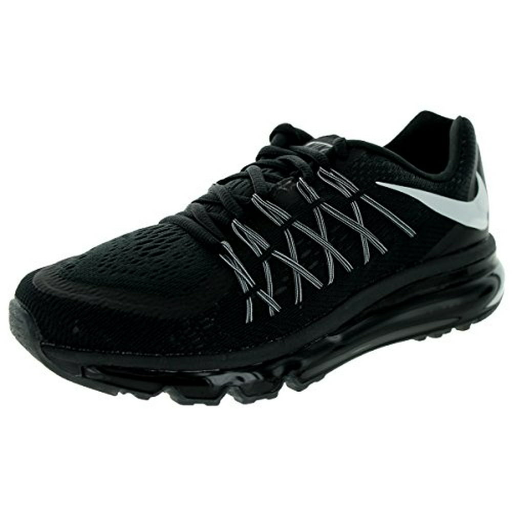 Nike - Nike Kids Air Max 2015 (GS) Black/White Running Shoe 4.5 Kids US - Walmart.com - Walmart.com