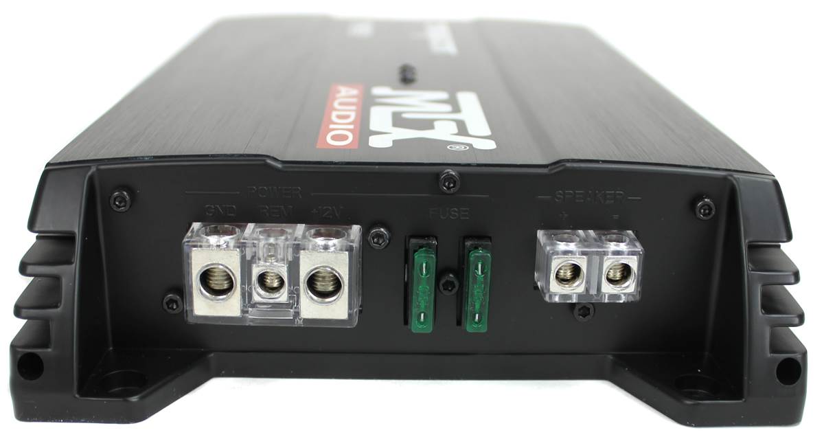 MTX 12 Inch Dual Car Subwoofer Audio, Sub Box, & Amplifier Bundle w/ Wiring Kit - image 5 of 12