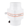thumbnail image 3 of Bilge Air Blower, 4in 270CFM Bilge Air Blower In-Line Marine DC Electric Fan Boat Accessory 12V White For InLine Blower Bilge Air Blower Electric Blower Bilge 270 CFM Bilge Blower, 3 of 8