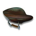thumbnail image 2 of Musical Works Violin Chinrest, Morawetz Style with Chromium Brackets, 4/4 Size, Premium Ebony and Rosewood, Comfortable and Durable for Improved Performance, 2 of 7