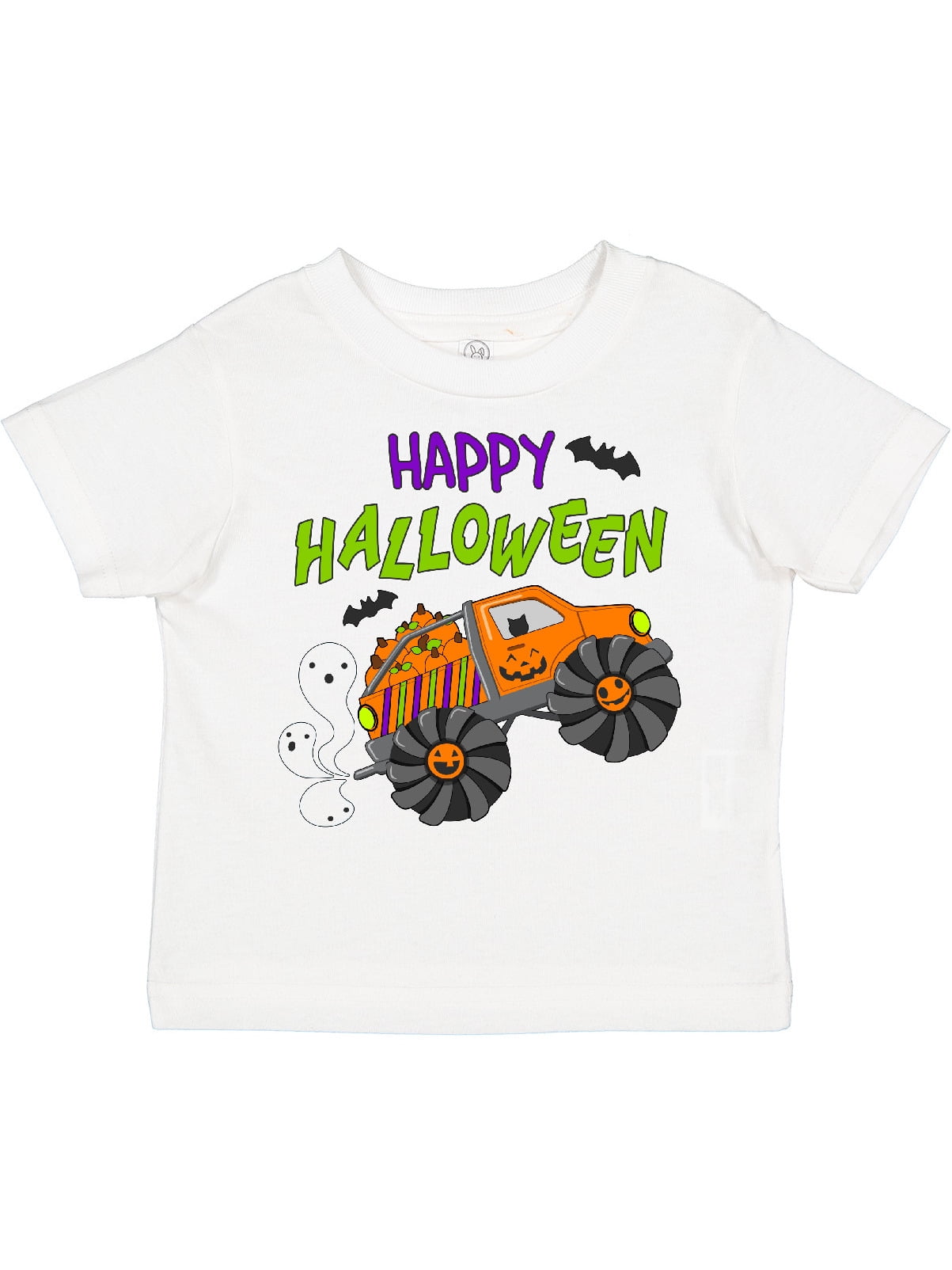 TB Graphic Tee Toddler Boys Halloween T-Shirts Bat Pumpkin Ghosts New 