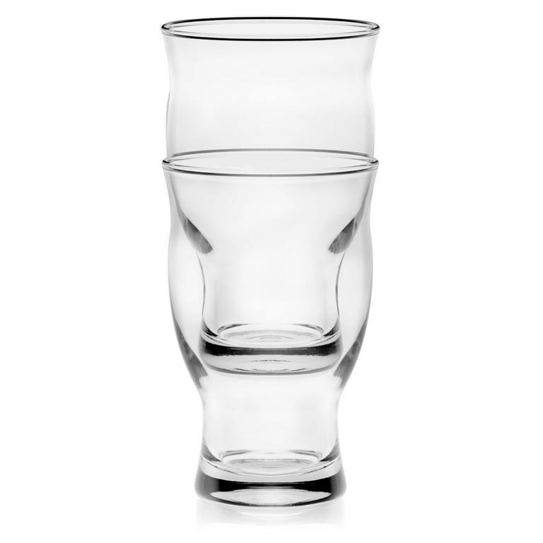 Libbey Craft Brews Nucleated Pint Beer Glasses - Set of 4
