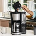 thumbnail image 2 of Ninja CE200C, 12-Cup Programmable Coffee Brewer, Black/Stainless. 1100W, 2 of 9