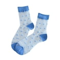 thumbnail image 2 of Bas Tube pour Femmes Printemps et Été Bas Pois Transparents Bas Confortables Bas Bas de compression Bleu, 2 of 4