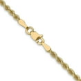 thumbnail image 3 of Avariah Diamonds 14K Yellow Gold 2.7mm Solid Regular Rope Chain - 8" Bracelet, 3 of 8