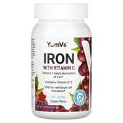 Yum V's Complete Iron with Vitamin C Jellies, 60 Ct