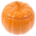 thumbnail image 5 of Ceramic Tea Canister Small Storage Container Pumpkin Shape Cookie Jar Kitchen Storage Jar, 5 of 5