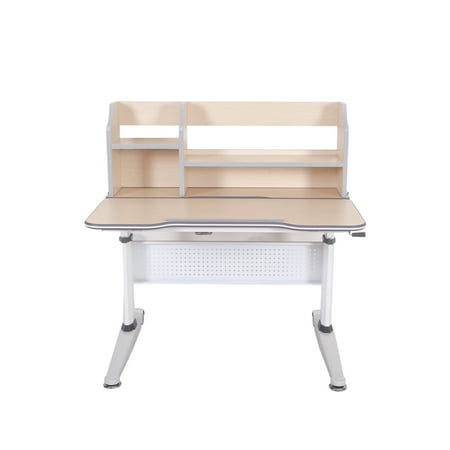 Tgeg Kids Desk Height And Tilted Desktop Adjustable Walmart Com