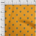 thumbnail image 1 of oneOone Georgette Viscose Fabric Floral Block Printed Craft Fabric BTY 42 Inch Wide, 1 of 4