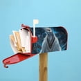 thumbnail image 4 of Lsque Forest Meditating Goat Mailbox Cover Standard Size ,Magnetic Mailbox Covers Post Wraps Letter Box Cover -21x18 in, 4 of 9