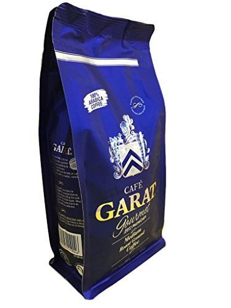 Cafe Garat Gourmet Mexican Coffee - Arabica - Medium Roast Ground Coffee - 16 ounces - 1 Pounds - 454 grams - Cafe Molido