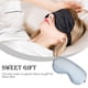 thumbnail image 4 of Seitruly Cubierta para los ojos, ajustable, de doble cara, para dormir, venda creativa, flexible para tocar, accesorios de viaje, venda para los ojos, Type3 NO3 Seitruly CE011804-15, 4 of 6