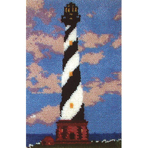 Latch Hook Kit 191/2" x 271/2", Coastal Haven