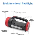 thumbnail image 4 of Rechargeable Flashlight Outdoor Portable Lighting Emergency Light Strong Light Long-range Portable Searchlight, 4 of 9