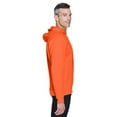 thumbnail image 3 of Adult Rugged Wear Thermal-Lined Full-Zip Fleece Hooded Sweatshirt - BRIGHT ORANGE - 4XL, 3 of 3