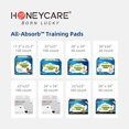 thumbnail image 4 of Almohadillas de adiestramiento para cachorros HONEY CARE All-Absorb, tamaño XL, 28 x 34 cm, 4 of 6