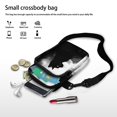 thumbnail image 7 of HELLHERO Black Cat Women Shoulder Bag for Men, Women Leakproof Messenger Bag Outdoor Holiday Travel Polyester Double Layer Adult 4.33x1.97x7.09, 7 of 7