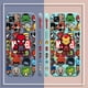 thumbnail image 4 of Case For Redmi Note 12 11 11T 11R 9 9S 8 7 7S PRO PLUS 4G 5G Simple Liquid silicone Case Marvel Cartoon Iron Spider-Man Poster, 4 of 5