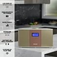 thumbnail image 3 of Aiwa Exos-5 Wireless Bluetooth Hi-Fi Home Speaker, FM Radio, Alarm Clock,, 3 of 17
