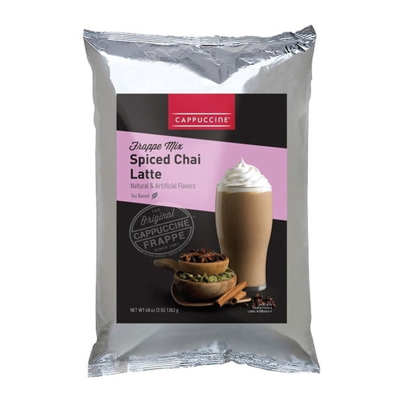 Cappuccine Spiced Chai Latte Drink Mix cs 5/3 lb