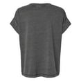 thumbnail image 2 of LAT B03538506 Women Relaxed Vintage Wash T-Shirt, Washed Black - Extra Large, 2 of 4